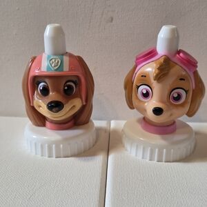 Pink Cartoon Dog Head Drink Pourer – Set of 2